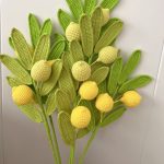 Crochet Mango Bouquet | Handmade Kawaii Fruit Decor Gift -【LOOM-029】 - Image 8