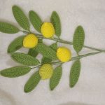 Crochet Mango Bouquet | Handmade Kawaii Fruit Decor Gift -【LOOM-029】 - Image 9