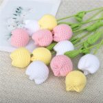 Crochet Tulip Bouquet | Handmade Kawaii Flower Decor Gift -【LOOM-028】 - Image 4