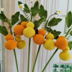 Crochet Gourd Bouquet Stem | Handmade Kawaii Home Decor Gift -【LOOM-027】 - Image 3